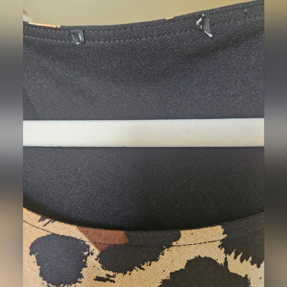 NWOT Cache Y2K Ruched Leopard Print Mini Dress - Picture 10 of 12